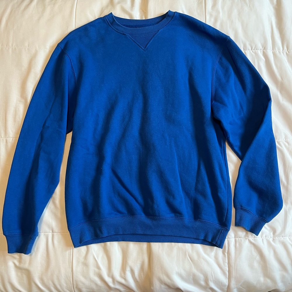 Top of the World Blue Crewneck
